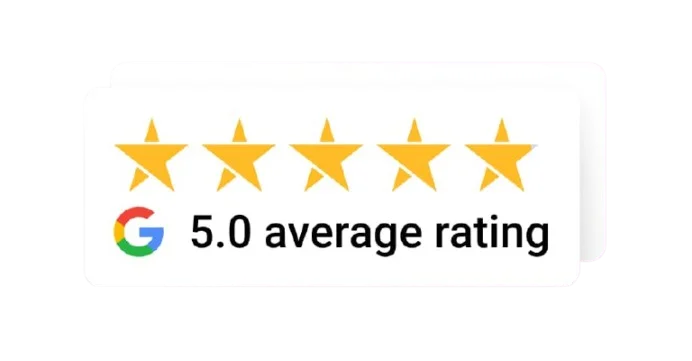 5-Sterne-Bewertungen auf Google für Blonde Expert Zürich